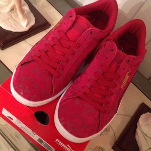 PUMA VIKKY ANIMAL "cerise”